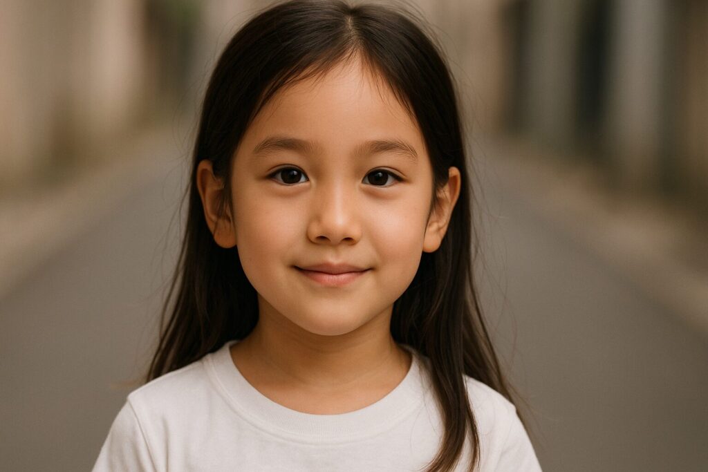 TAKAHIROと武井咲の子どものイメージ AI生成